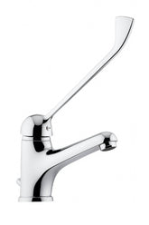 Miscelatore Rubinetto Lavabo Comando A Gomito Con Leva Clinica